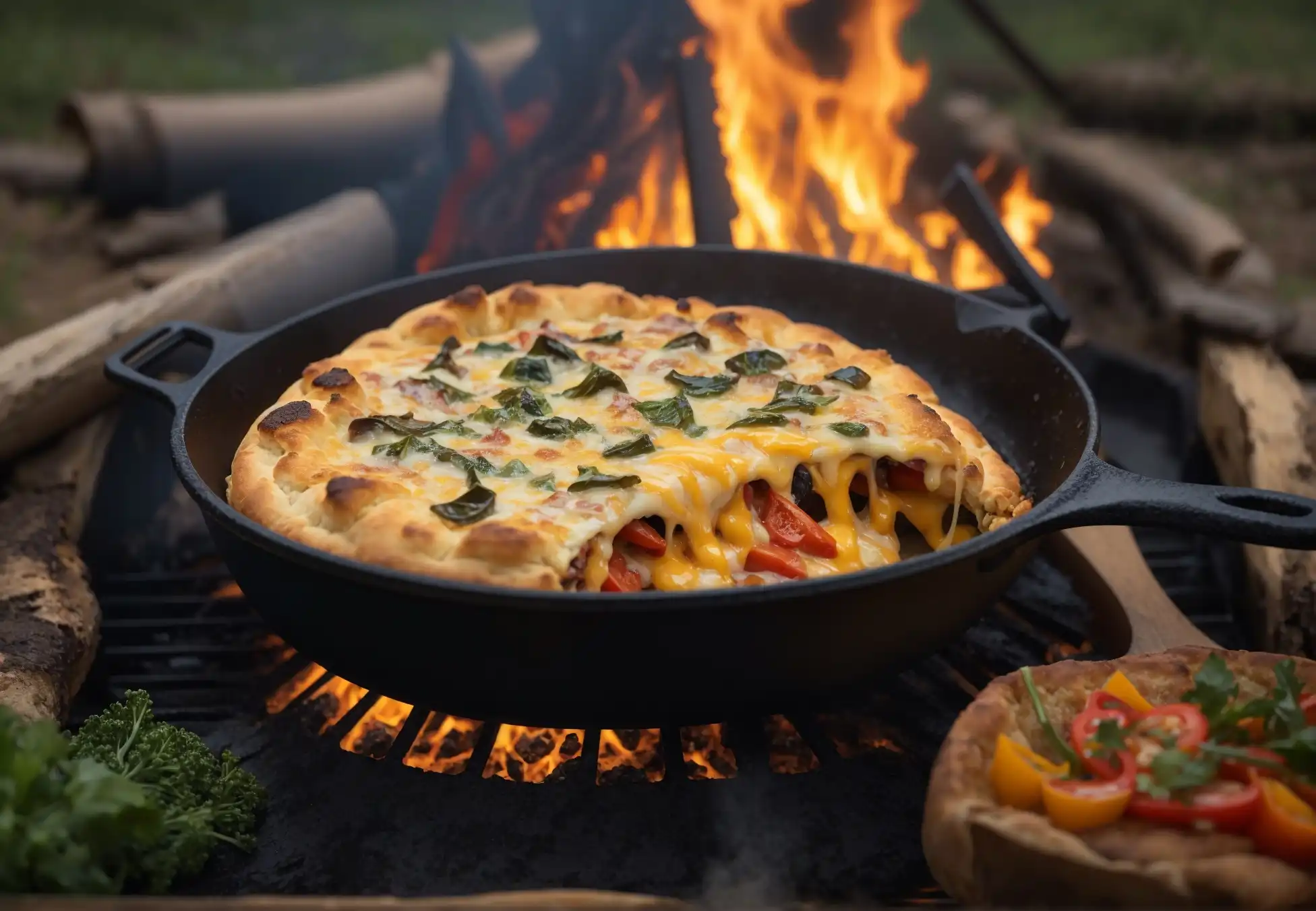 Campfire Pizza Pocket Recipe