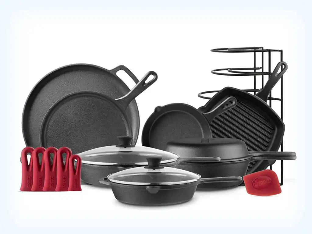 Cuisinel Cast Iron Cookware Set