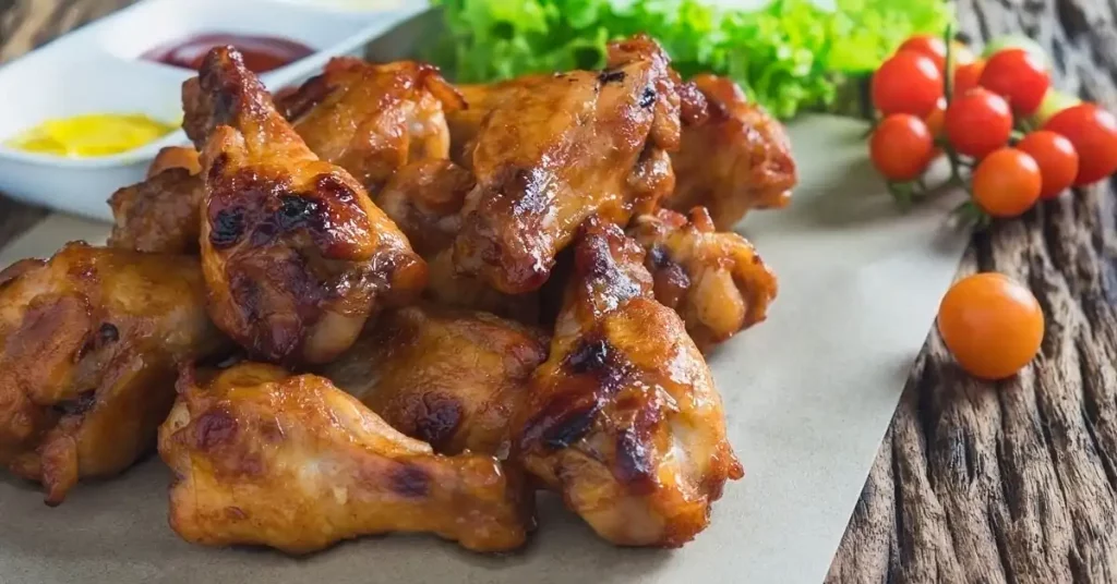 Oven roasted chicken wings