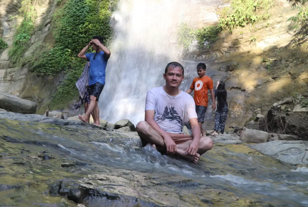 Sukhen at waterfall